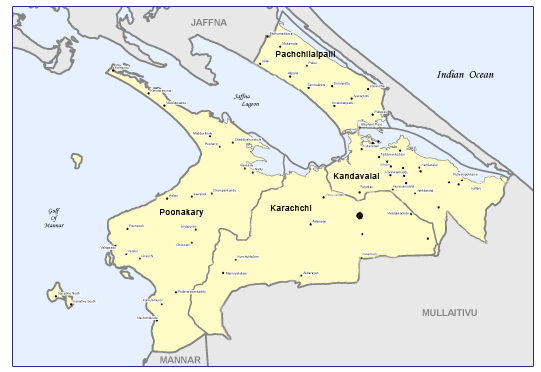 Kilinochchi DS Divisions
